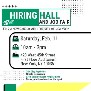 Hiring Hall and Job Fair