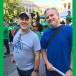 Shop Steward Manus Gallagher and Chapter Chair Brooks Shaver
