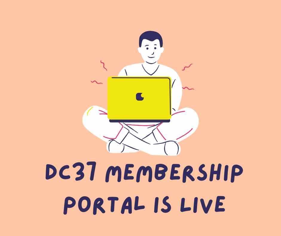 DC37 Membership Portal Is Live